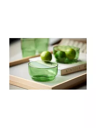 LYNGBY GLAS | Schale 2er Set TORINO 50cl Gruen | 